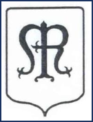 St Mary's emblem — the Marian monogram